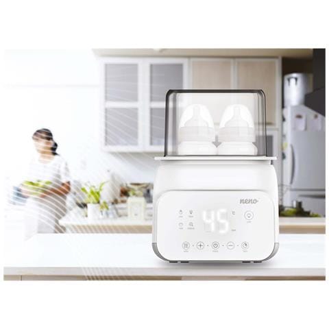 Sterilizzatore A Vapore Per Biberon Pappa Scaldavivande Bimbi Neonati - Foto 14