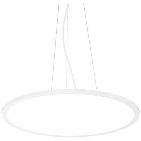Sospensione Moderna Fly Slim Alluminio-plastiche Bianco Led 53w 4000k D60cm - Foto 3