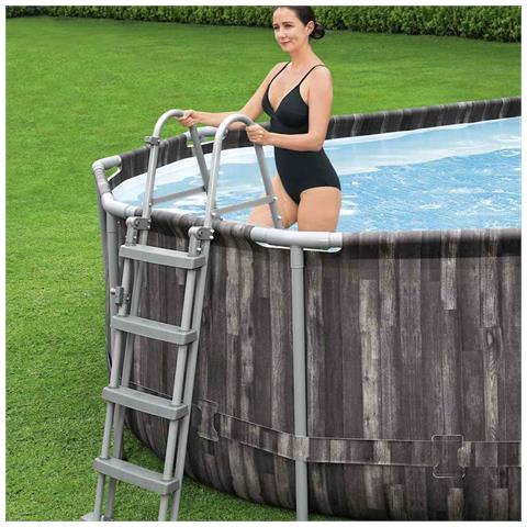 Set Piscina Ovale 7,32x3,66x1,22 M - Foto 10