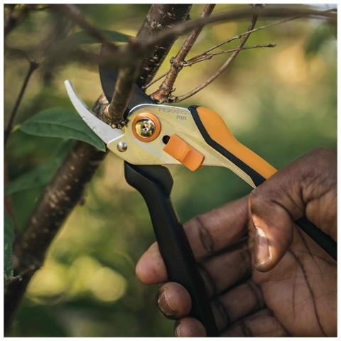 Solid P331 cesoia da potatura Bypass Nero, Arancione - Foto 3