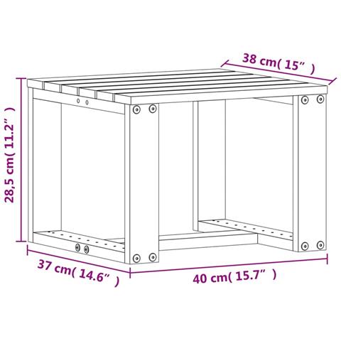 Set Salotto da Giardino 3 pz in Legno Massello di Douglas - Foto 2