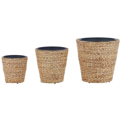 Set Di 3 Vasi Per Piante Giacinto D'acqua Naturale Plaka - Foto 2