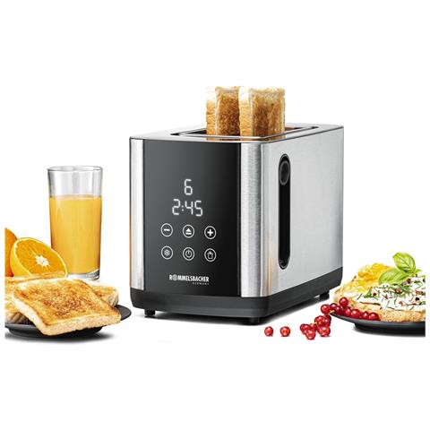 TO 850 tostapane 9 2 fetta /e 850 W Nero, Acciaio inox - Foto 1