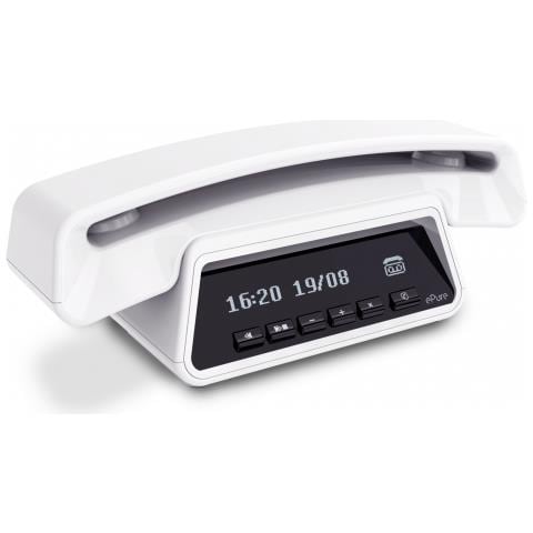 ePure#3 Premium Telefono DECT Identificatore di chiamata Bianco - Foto 1