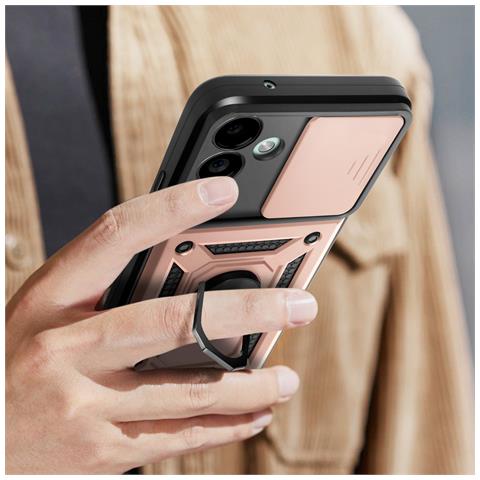 Cover Per Samsung M55 Anello Supporto Coprifotocamera Scorrevole - Foto 2