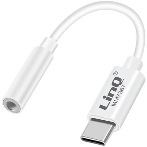 Adattatore Audio Da Usb-c A Jack 3,5 Mm Compatibile Con Comandi Vocali, Bianco - Foto 1