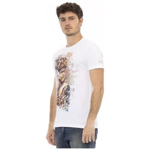 Maglietta In Cotone Bianco - Xl - Foto 2