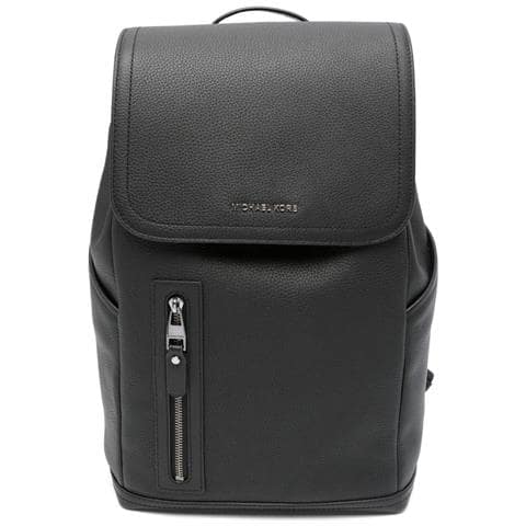 Black Casual Backpack Zaino Pelle Di Mucca Borse Uomo Nero Eu One Size, 33f4lhdb2l-001 - Foto 1