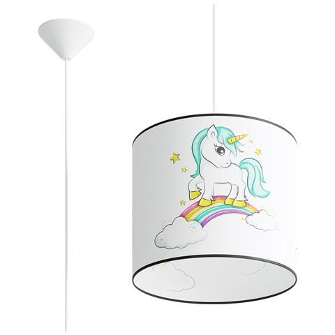 Lampada A Sospensione Unicorn 30 Sl. 1412 - Moderno Lampade A Sospensione Multicolore 95x30x30 Cm - Foto 1