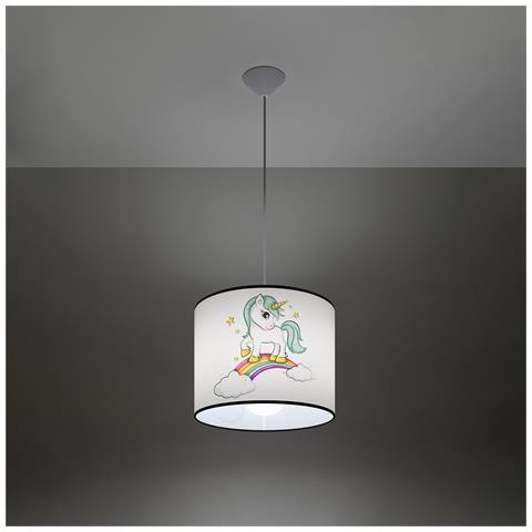 Lampada A Sospensione Unicorn 30 Sl. 1412 - Moderno Lampade A Sospensione Multicolore 95x30x30 Cm - Foto 8