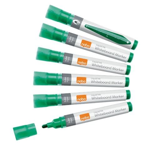 Liquid Ink Boardmarker 3mm Rundspitze evidenziatore 10 pz Tipo di punta Verde - Foto 1