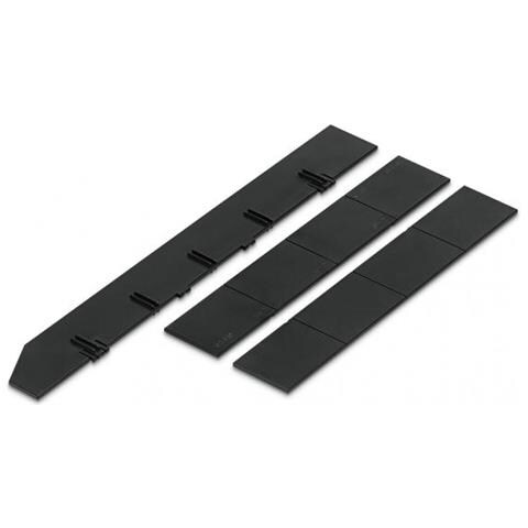 268-405.65 Vassoio Da Scrivania Polistirolo Nero, Lillà - Foto 2