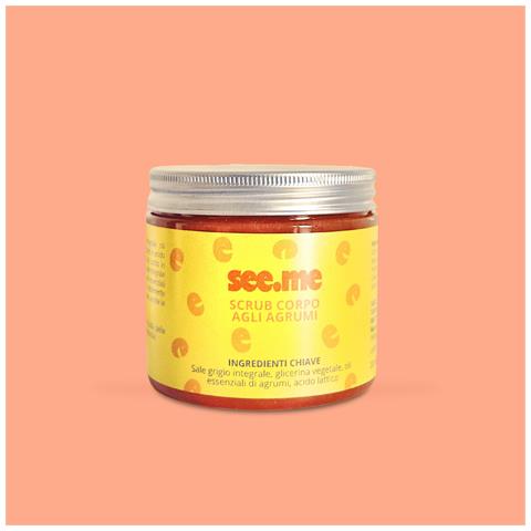 Scrub Corpo Agli Agrumi Con Sale Grigio Integrale E Acido Lattico - Foto 1