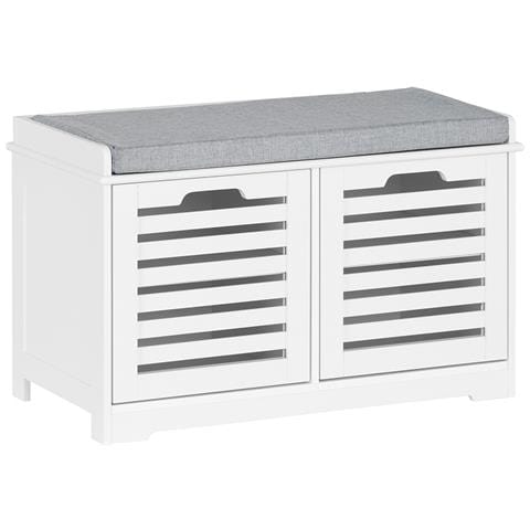 Panca Scarpiera 71x35x43 Cm Fsr23-ii-w - Foto 1
