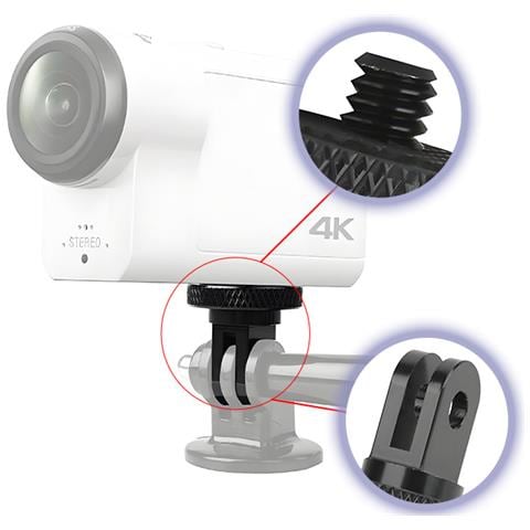 Supporto Adattatore Per Action Camera Gopro /insta360 Go 3 - Foto 5