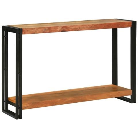Tavolo consolle 120 x 33 x 75 cm legno massello di acacia - Foto 1
