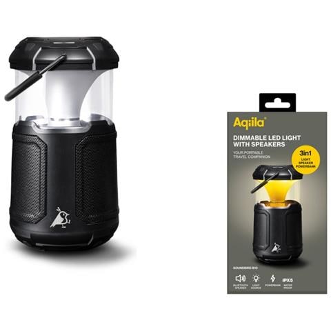 Lampada A Led Con Speaker Bluetooth E Powerbank Soundbird B10 - Foto 1