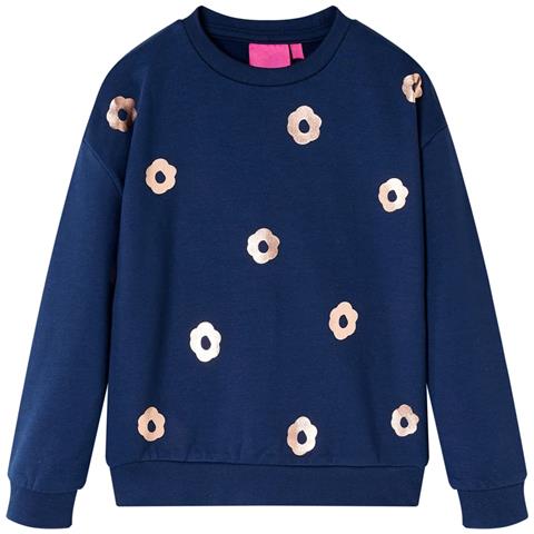 Felpa da Bambina Blu Marino 104 - Foto 1