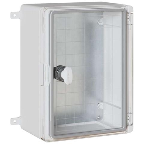 Armadietto di Controllo Grigio 21 x 13 x 28 cm Plastica ABS - Foto 1