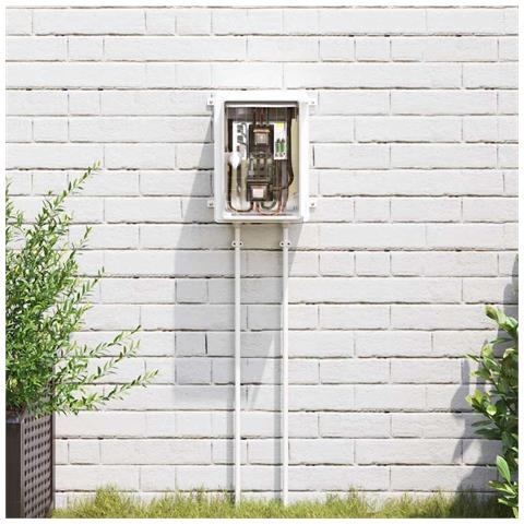 Armadietto di Controllo Grigio 21 x 13 x 28 cm Plastica ABS - Foto 2