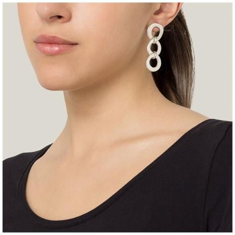 Ciondolo A Cascata Con Cerchio In Argento - Foto 2