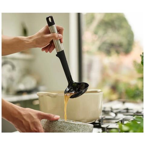 Mestolo In Silicone E Acciaio Inossidabile Elevate Design Funzionale Ed Elegante Ideale Per Utensili Da Cucina Antiaderenti Colore Multicolore - Foto 5