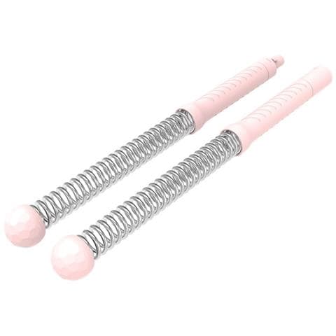 Corda Per Allenamento Senza Fili: Corde Fitness In Acciaio A Molla Per Forza & Esercizi Completi Pink - Foto 1
