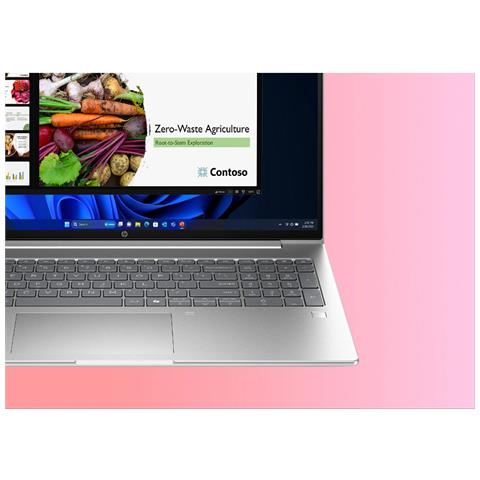 ProBook 4 G1iR Intel Core 5 120U Computer portatile 40,6 cm (16") WUXGA 16 GB DDR5-SDRAM 512 GB SSD Wi-Fi 6E (802.11ax) Windows 11 Pro Argento - Foto 7