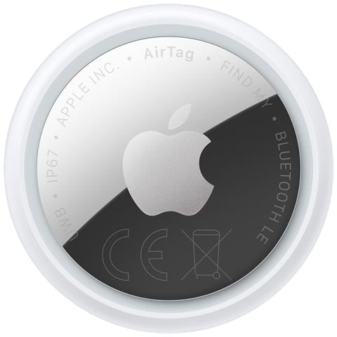 AirTag Personale Cercatore Argento, Bianco - Foto 1