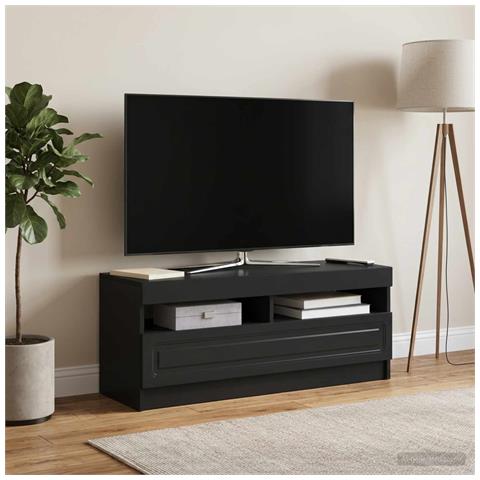 Mobile TV LED Nero Legno ingegnerizzato - Foto 2
