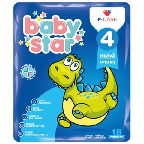 Pannolino Babystar 8/18KG T4 18 Pezzi - Foto 1