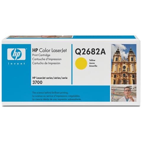 Q2682A Toner Originale Giallo per HP Color LaserJet 3700/3700dn Capacità 6000 Pagine (003R99636)  - Foto 2