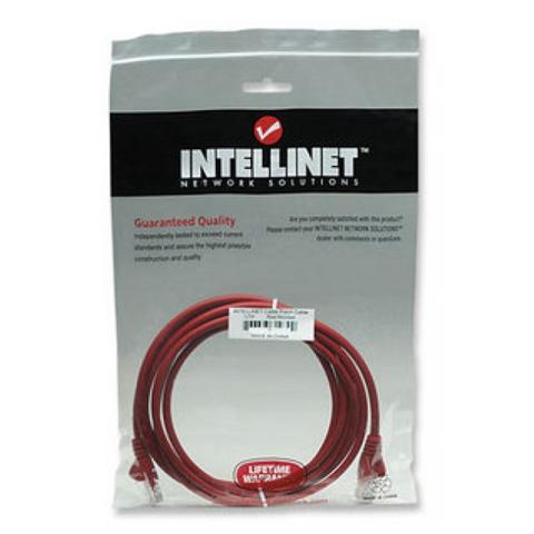 ICOC CCA5U-010-RE - Cavo di rete Patch CCA Cat. 5e Rosso UTP 1 mt - Foto 2