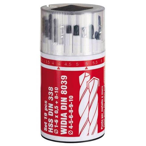 Punte Hss+widia Box Sr 19 Pz - Foto 1