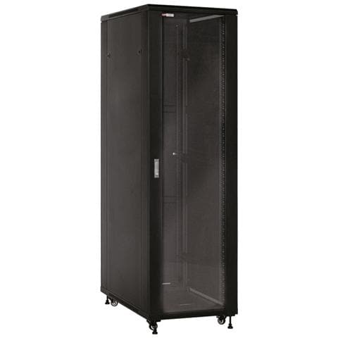 Armadio Rack 19" 42u Serie Rnb 600x600 Mm, Nero - Foto 1