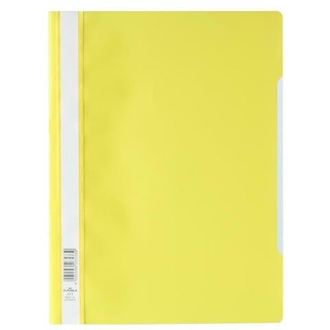 Clear View Cartellina Aghi A4 Copertina Archiviazione Nr. 2996 Giallo 50pz - Foto 1