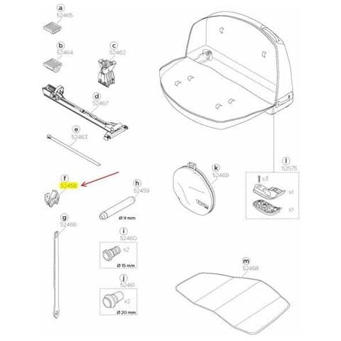 Accessori Borse Lateral Ratchet Catch For Roundtrip Transition 52458 Borse One Size - Foto 1