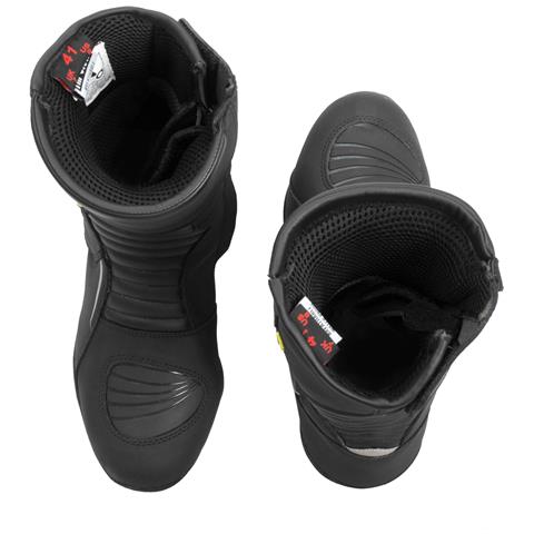 Stivaletti Omologati Ce Moto Impermeabili Traspiranti Turismo Strada Sport Nero 40 - Foto 5