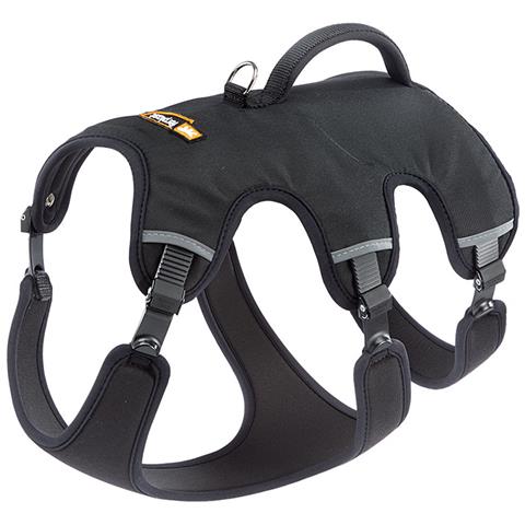 Pettorina Ergonomica Per Cani Taglia Medio-piccola Ergotrekking P Small, Sei Chiusure Con Microregolazione, Morbida Imbottitura, Riflettente, Ideale Per Escursioni, Nero - Foto 1