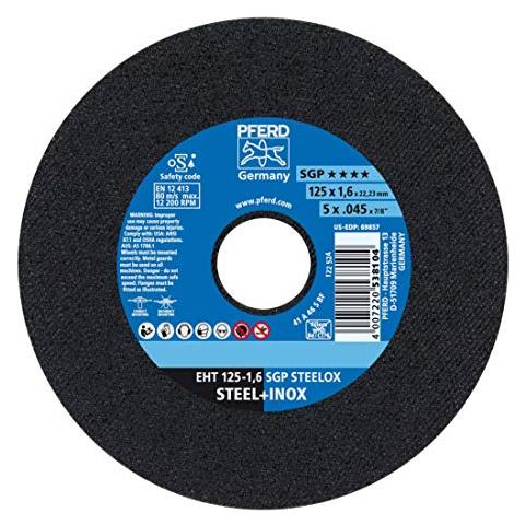 Disco Corte Metal Plano Eht 125-1,6 A46 - Foto 1