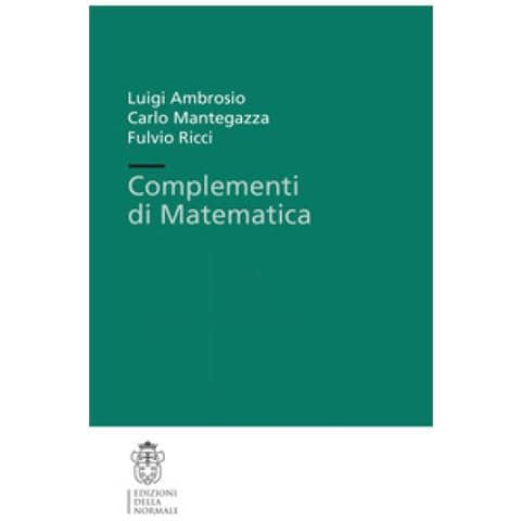 Luigi Ambrosio - Complementi di matematica - Foto 1