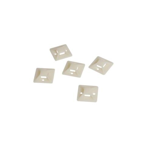 KAB0043 Acrilonitrile butadiene stirene (ABS) Avorio 100pezzo (i) fascetta - Foto 1