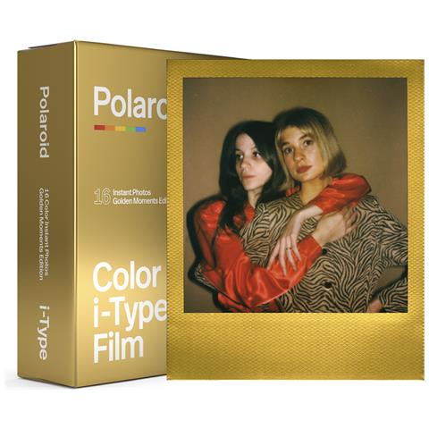 Confezione Da 16 Pellicole Fotografiche I-type Per Now I-type Finitura Lucida, Oro - Foto 2
