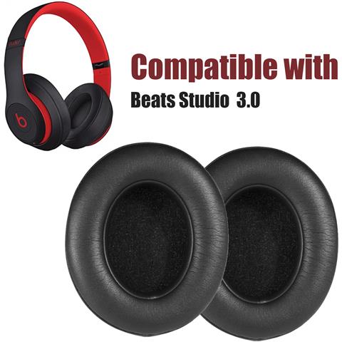 Cuscinetti Auricolari Per Beats Studio 3 - 1 Paio Black - Foto 6