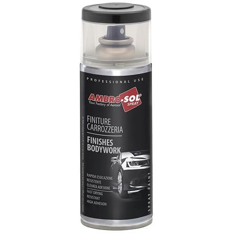 Vernice Finiture Carrozzeria Nero Spray Smalto Carrozziere Moto Auto 400ml - Foto 1