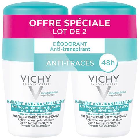Antitraspirante Antitraccia 2x50 Ml Deodorante Roll-on - Foto 1