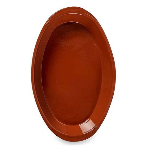 Pirofila Da Forno Argilla Cotta 3 Unità 45 X 6,5 X 27 Cm - Foto 2