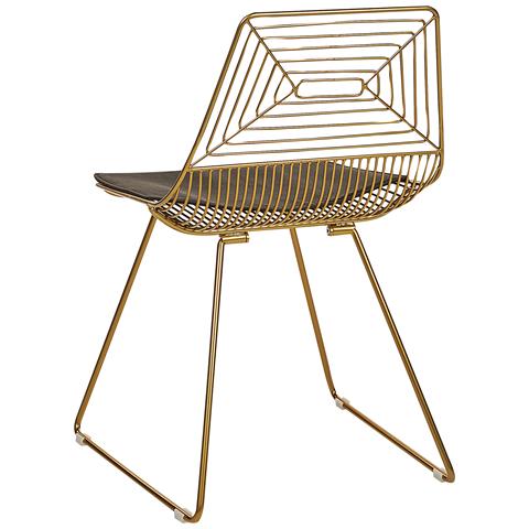 Set Di 2 Sedie Metallo Oro Beatty - Foto 8