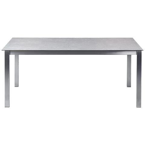 Set Da Giardino Vetro Grigio Con Sedie Grigie 6 Posti Cosoleto /grosseto - Foto 7