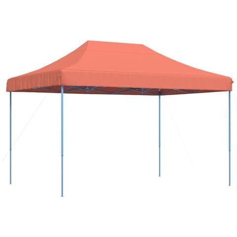 Tenda Da Festa Pieghevole Pop-up Terracotta 410x279x315 Cm - Foto 2